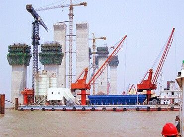 FHZS60-180 Barge-mounted Concrete Batching Plant