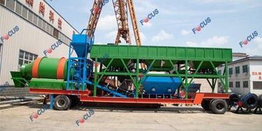 Newly-designed Mobile Concrete Batching Plant and Foundation-free Plants