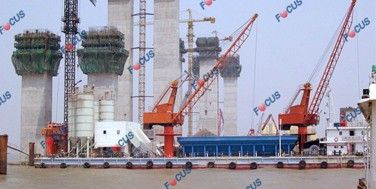 FOCUS Barge-mounted Concrete Batching Plant